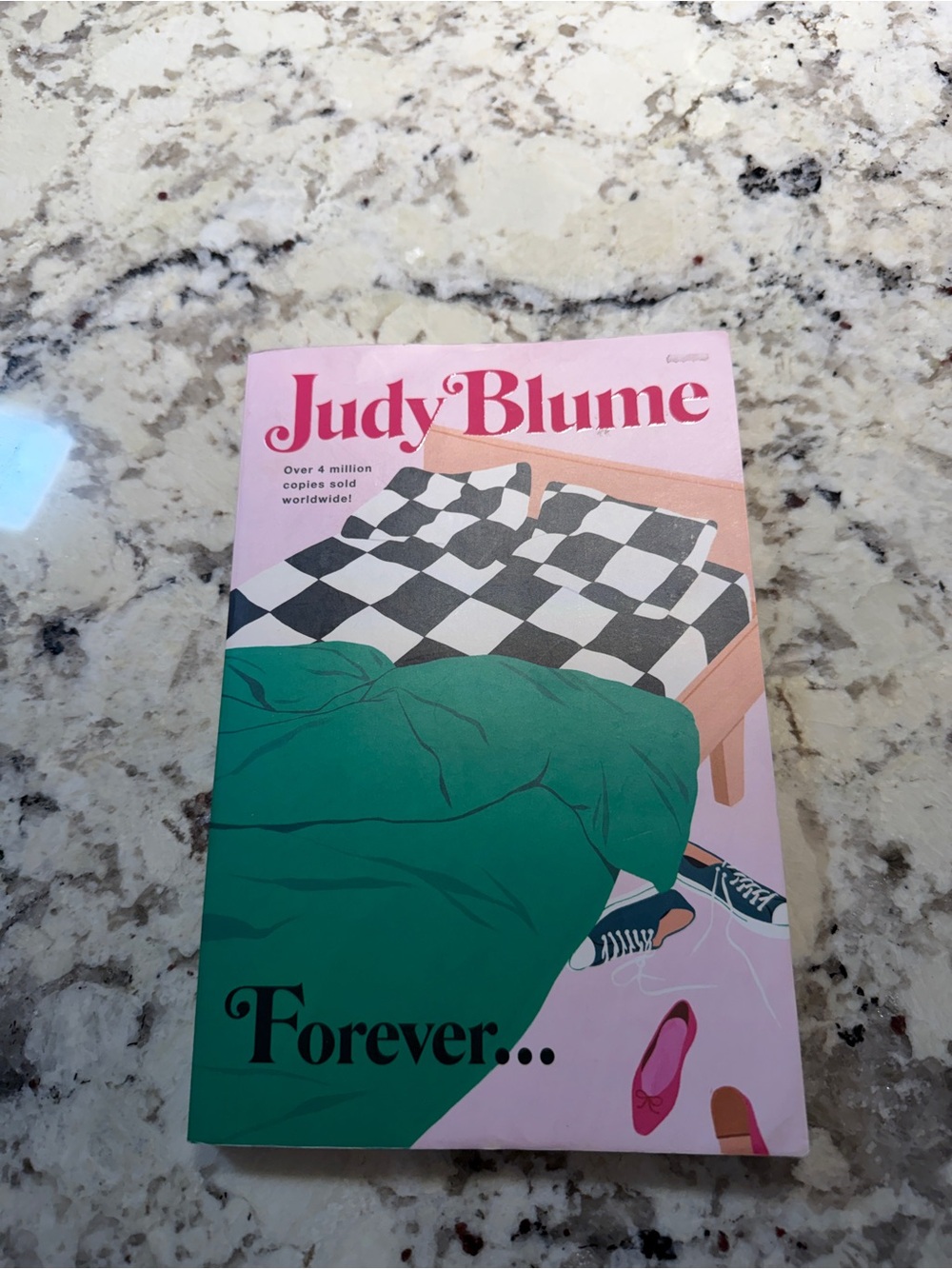 Judy Blume "Forever..." Paperback Book - Pink & Green Cover